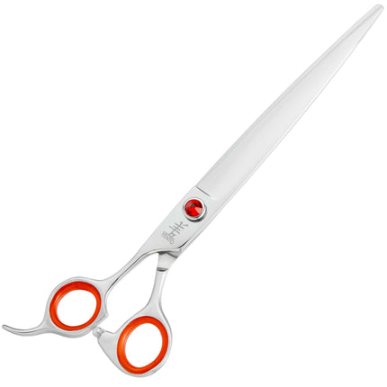 Yento Prime Straight Left Scissors - professional straight scissors made from Japanese steel, for left-handed individuals.