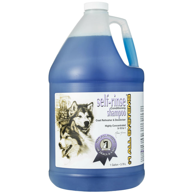 1 All Systems Self Rinse Conditioning Shampoo - nourishing no-rinse shampoo for dogs and cats, concentrate 1:10.