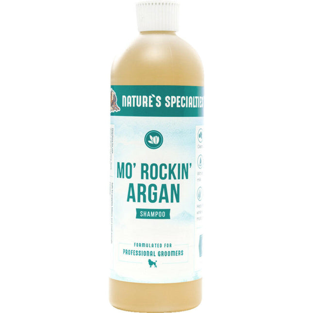 Nature's Specialties Mo'Rockin Argan Shampoo - regenerating argan shampoo for dogs and cats, concentrate 1:24.