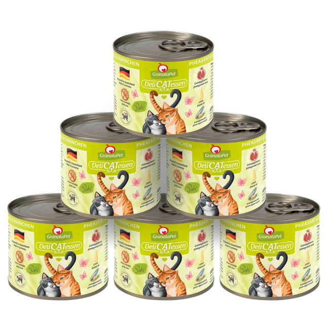 GranataPet DeliCatessen Pheasant & Rabbit - grain-free wet food for cats, pheasant with rabbit.