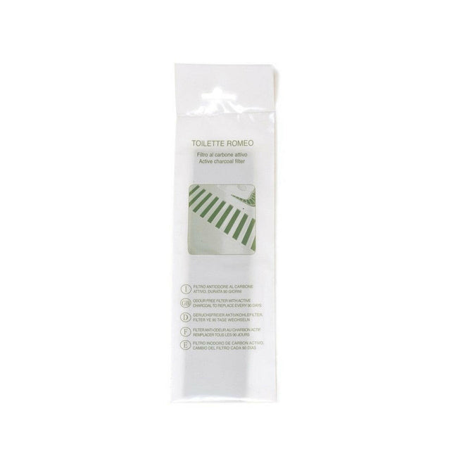 Active Spare Filter for Litters Oliver/Romeo - replacement carbon filter for Romeo and Oliver litter boxes, unscented.