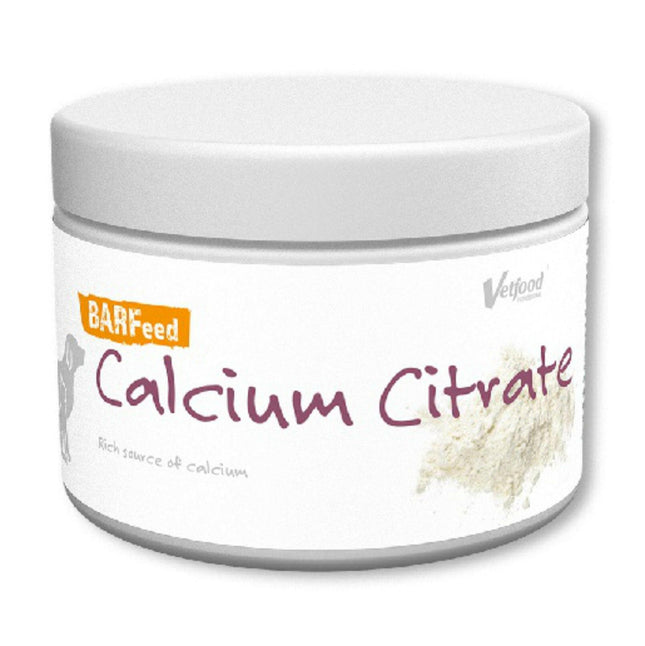 Vetfood BARFeed Calcium Citrate - Calcium Citrate, an absorbable source of calcium for dogs and cats.
