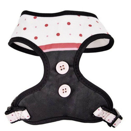 Classic and Comfortable Dog Harnesses in Polka Dots.