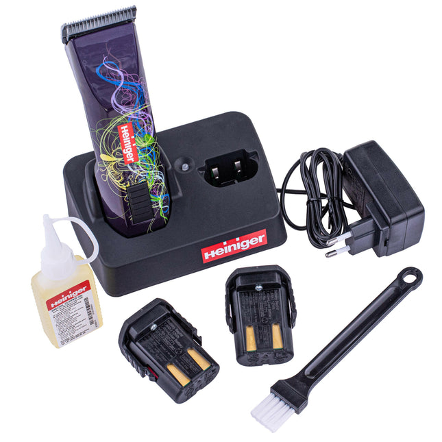 Heiniger Saphir Style - professional cordless clipper with a blade (1.5mm) - batteries.