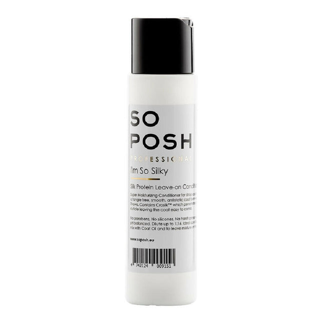 So Posh I'm So Silky Leave-On Conditioner - moisturizing leave-in conditioner that makes detangling fur easier, concentrate 1:16.