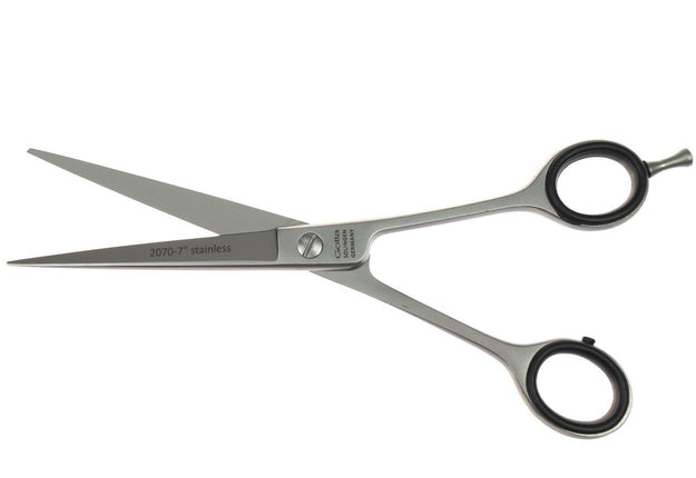 Gotta Solingen Straight Scissors (18.5cm) with Single-Sided Micro-Shear.