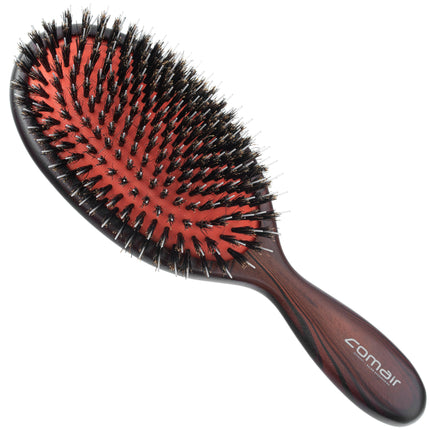 Comair Long Hair Oval Brush - brush for long hair, with bristles and nylon.