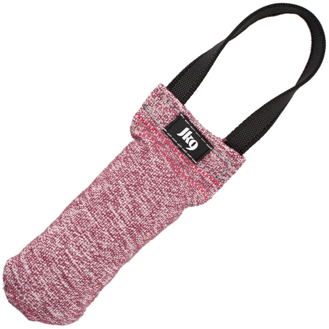 Julius - K9 Cotton Tug One Hand 20x5.5cm - sturdy tug toy for dogs with a non-slip handle.
