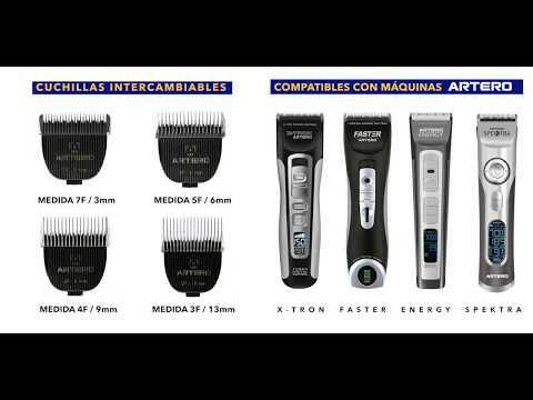 Artero 7F Blade - interchangeable blade for clippers X - Trone / Spektra.
