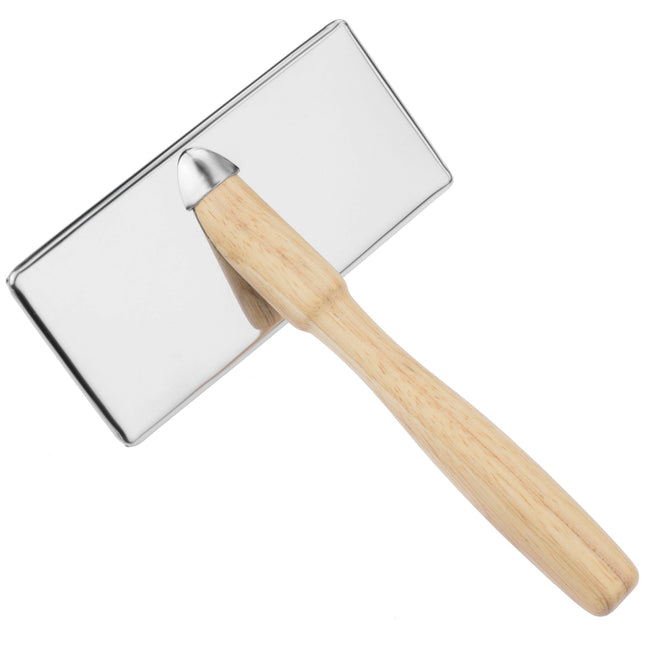 Slicker Brush M - wooden brush for medium dogs and cats.