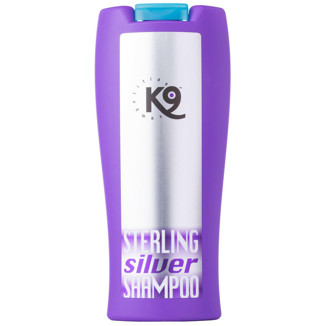 K9 Horse Sterling Silver Shampoo - shampoo for white and silver horse coats, concentrate 1:10.