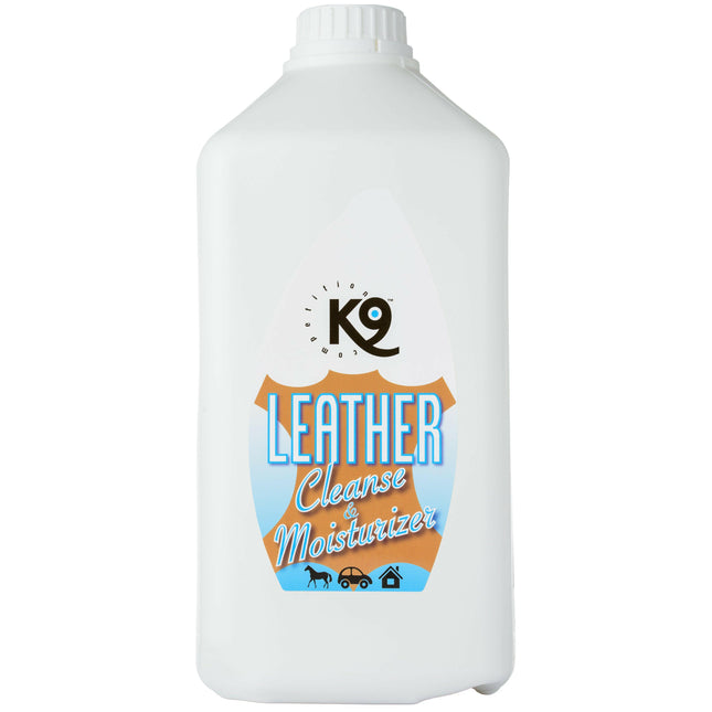 K9 Leather Cleanse & Moisturizer - moisturizing cleaner for leather items - 2.7L.