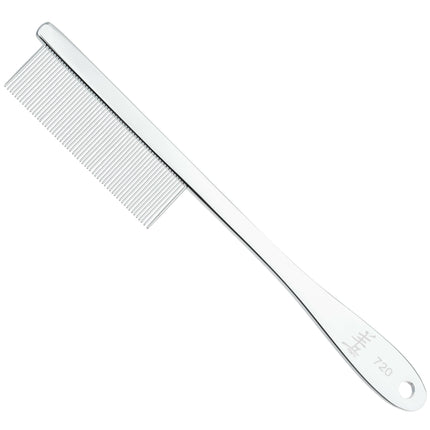 Professional Metal Comb Yento #720, Dense.