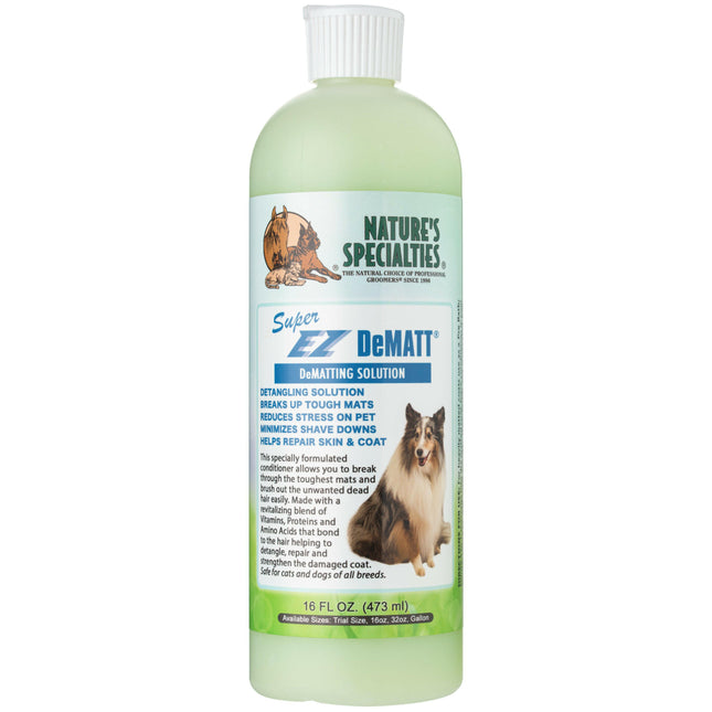 Nature's Specialties EZ DeMATT - detangling conditioner that facilitates combing and removes undercoat, concentrate 1:12.