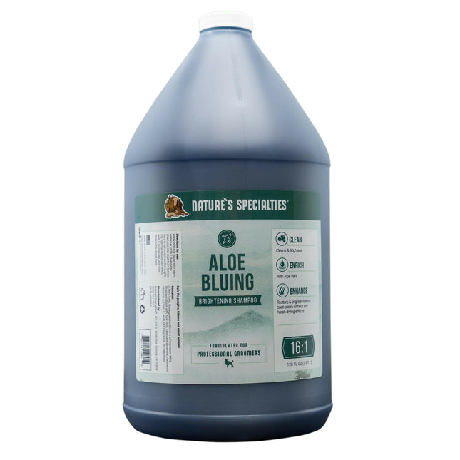 Nature's Specialties Bluing Shampoo - color-enhancing shampoo for dogs and cats, concentrate 1:16.