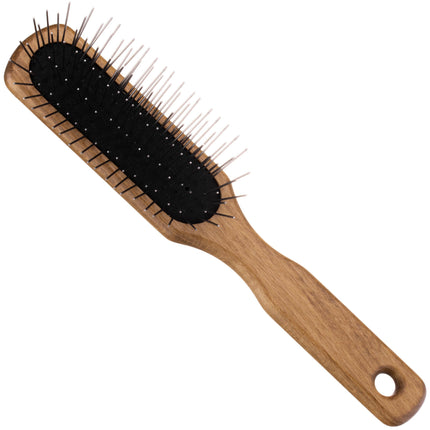 1 All Systems Pin Brush - elongated wooden brush with a metal pin.
