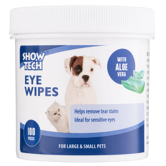 Blovi No More Tears 250ml + Eye Wipes 100 pcs. - set for removing discoloration under the eyes of dogs and cats.