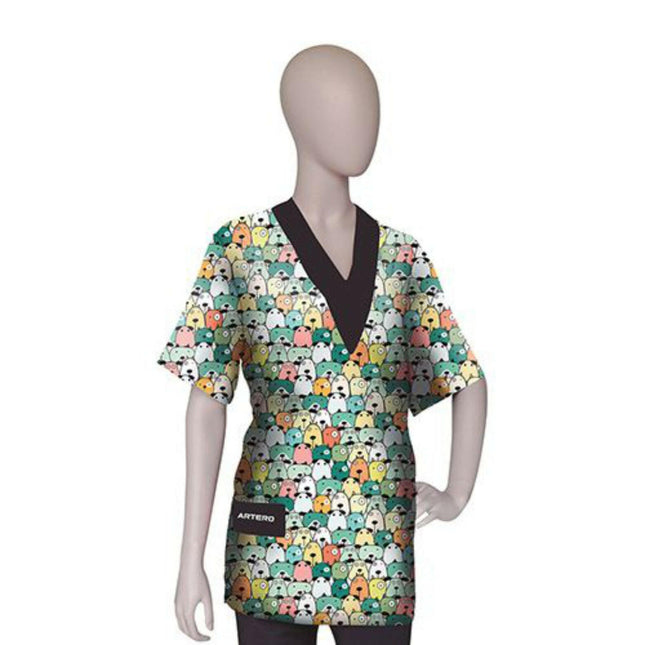 Artero Cordoba Cartoons - Grooming Hoodie with Animal Drawings.