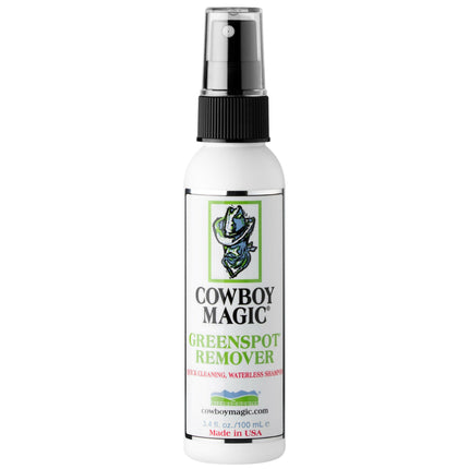 Cowboy Magic Greenspot Remover - dry bath shampoo for dogs, horses, cattle.