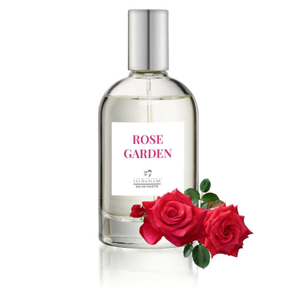IGroom Eau De Toilette Garden - rose-scented perfume for dogs.