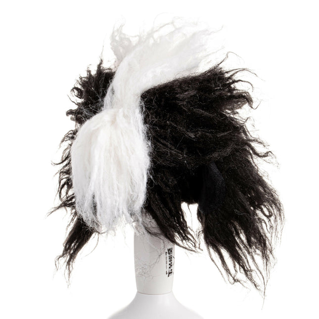 Mr. Jiang Teddy Head Hair - interchangeable fur for Teddy grooming head, black.