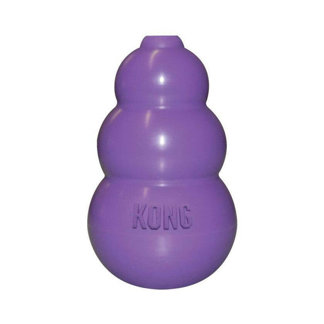 KONG Cat Kitty - treat toy for cats, KONG rubber snowman.