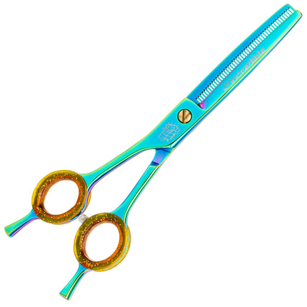 P&W Hulk Left Thinning Scissors - single-sided thinning scissors for left-handed users, 46 teeth.