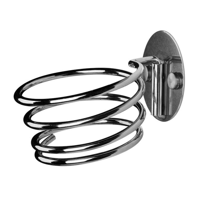Activ Dryer Holder FX24 - wall-mounted holder for handheld hairdryer, made of chrome-plated steel.