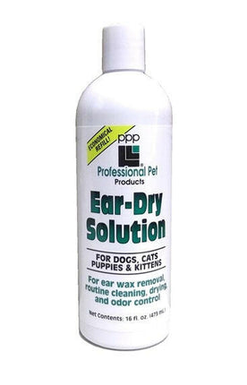 PPP Ear - Dry Solution - cleaning and drying solution for dogs' and cats' ears.