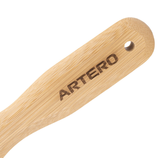 Artero Nature Metal Pin Brush - oval brush with bamboo, metal pins.
