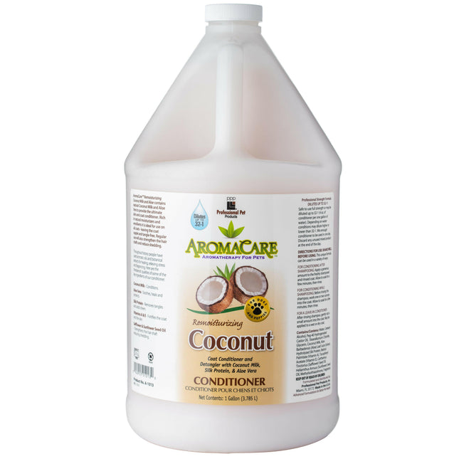 PPP Pet AromaCare Coconut Milk Conditioner - coconut conditioner for all types of dog fur, concentrate 1:32.