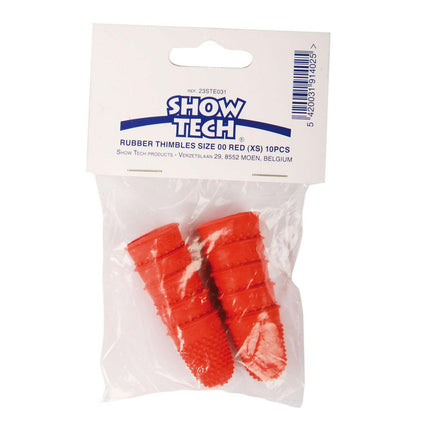 Rubber Trimming Finger Size XS - 10 pcs.