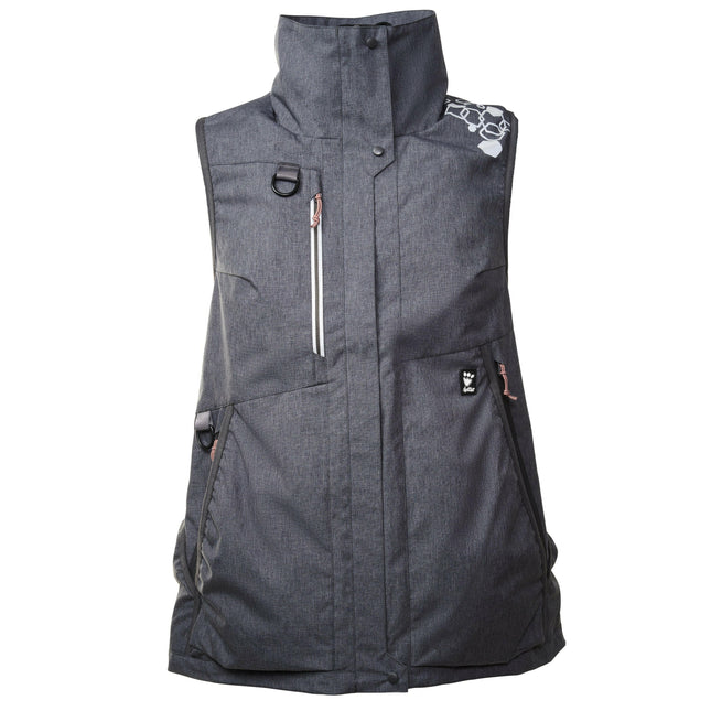 Hurtta Training Vest Eco Blackberry - training vest, graphite.
