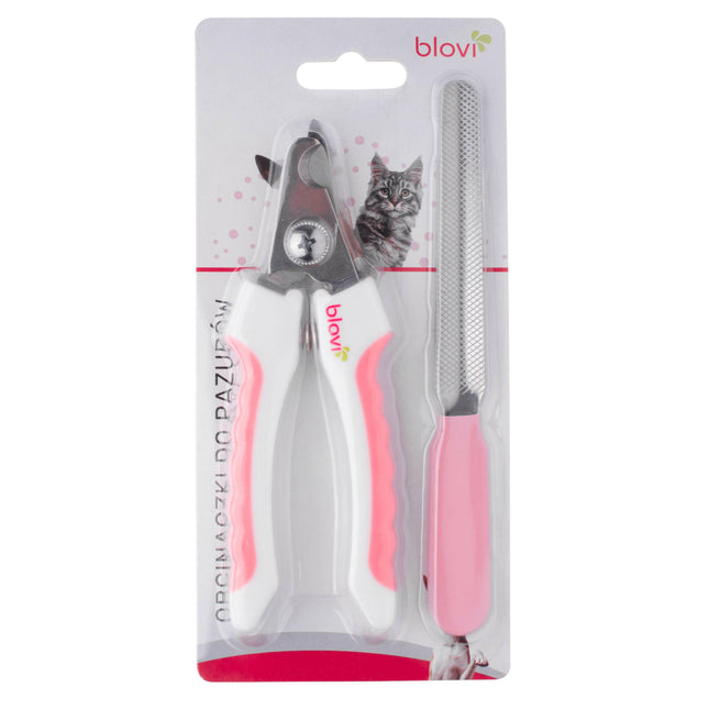 Blovi Nail Clipper And File Small - small clippers and file for dogs, cats, and small animals, for nails.