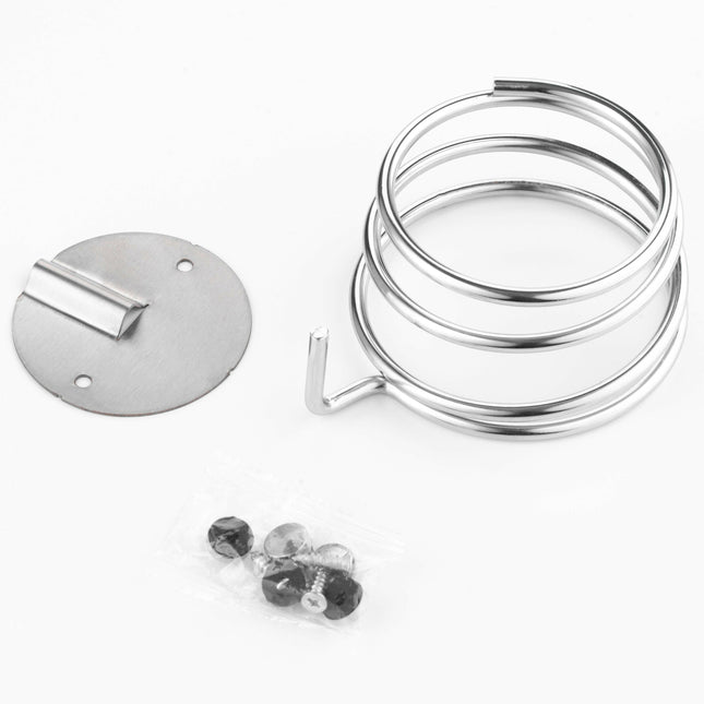Activ Dryer Holder FX24 - wall-mounted holder for handheld hairdryer, made of chrome-plated steel.