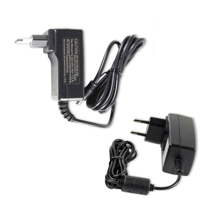 Charger power supply for Heiniger Xplorer clippers, including EU plug.