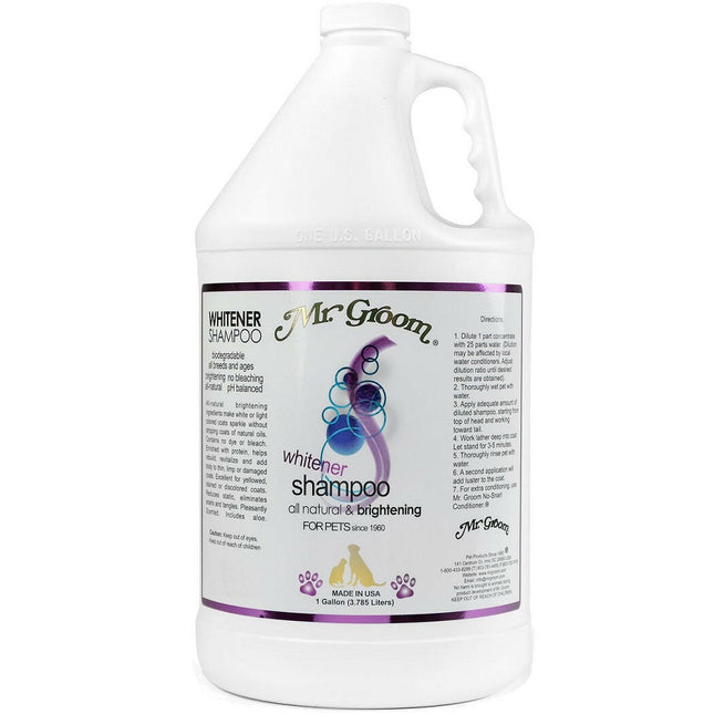 Mr Groom Whitener Shampoo - shampoo enhancing and brightening the coat color of dogs and cats, concentrate 1:25.