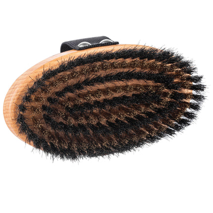 Keller Bursten - brush/combing tool with brass and nylon bristles.