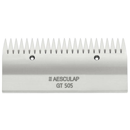 Upper blade (GT505) for all Aesculap horse clippers, teeth.
