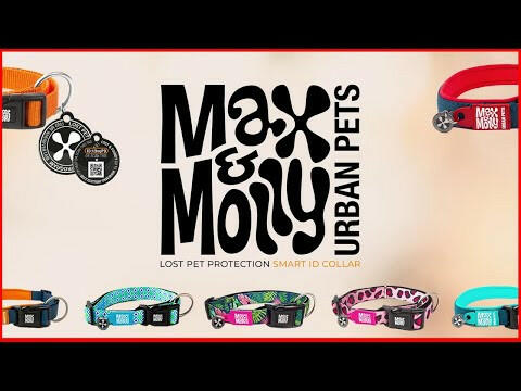 Max&Molly Gotcha! Lost & Found App - tag for dog and cat collars, allows contact with the owner of a lost pet.