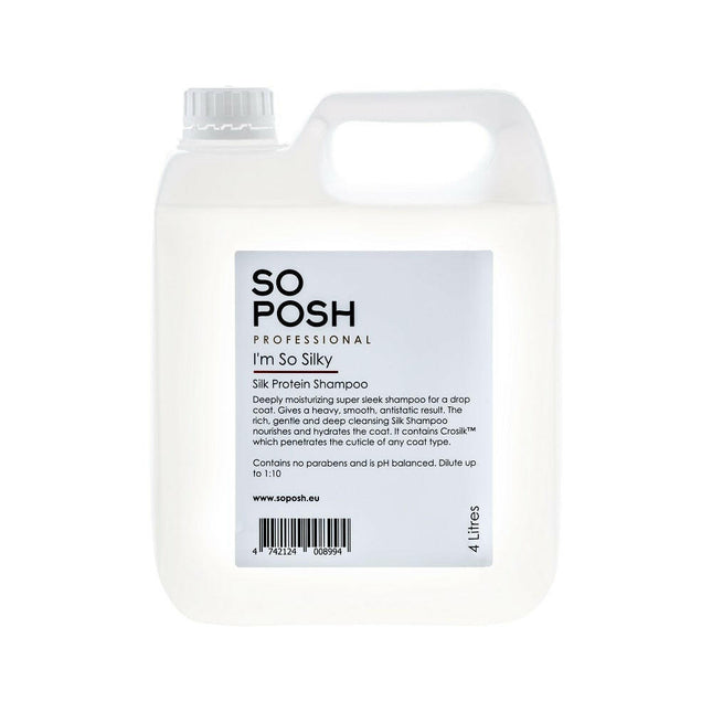 So Posh I'm So Silky Shampoo - moisturizing, smoothing shampoo for dogs like Yorkies, Shih Tzus, Maltese, concentrate 1:10.