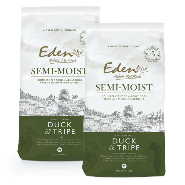 Eden Duck & Tripe - semi-moist food with duck and tripe.