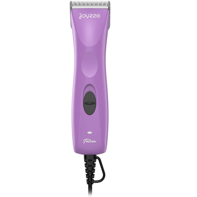 Joyzze Falcon Corded Clipper - ultra-lightweight and quiet corded clipper with a running blade, purple.