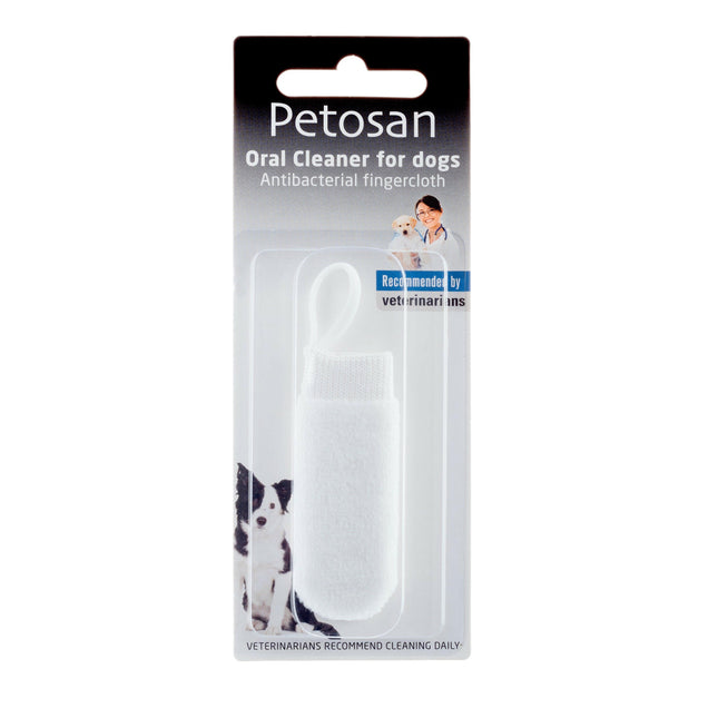 Petosan - antibacterial toothbrush for dogs, puppies, and senior dogs.