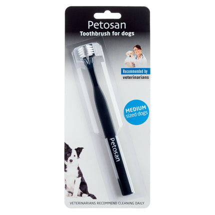 Petosan - toothbrush for medium dogs.
