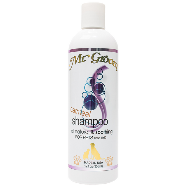 Mr Groom Oatmeal Shampoo - hypoallergenic oatmeal shampoo for irritated skin of dogs and cats, concentrate 1:8.