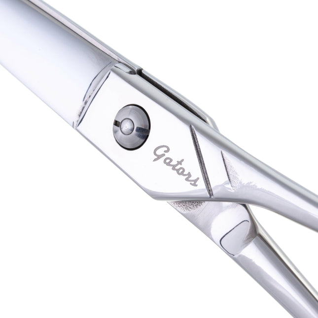 Geib Gator Curved Safety Scissors - professional stainless steel scissors, safe curved design.