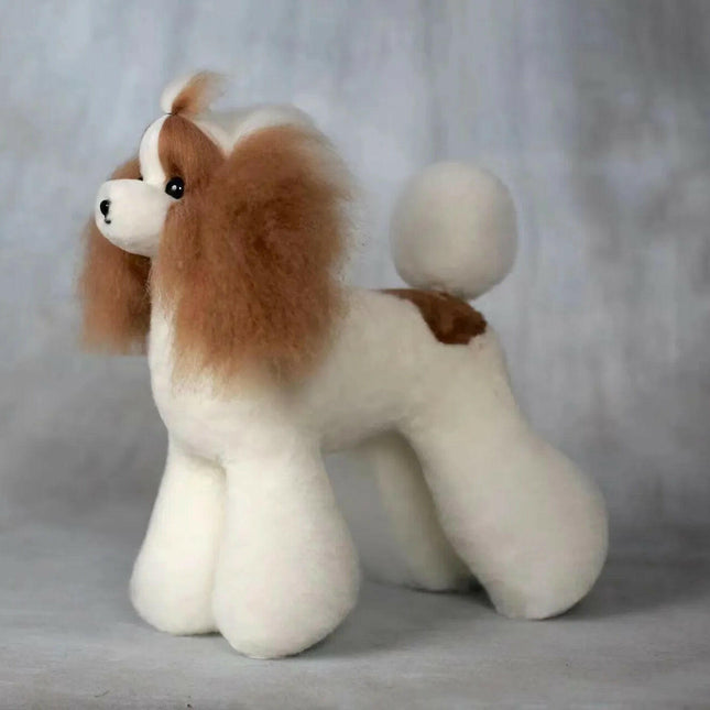 Mr. Jiang Teddy Full Body Hair - interchangeable fur for the Teddy grooming mannequin, brown.