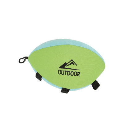 Record Rugby Ball - water toy for dogs, unsinkable.