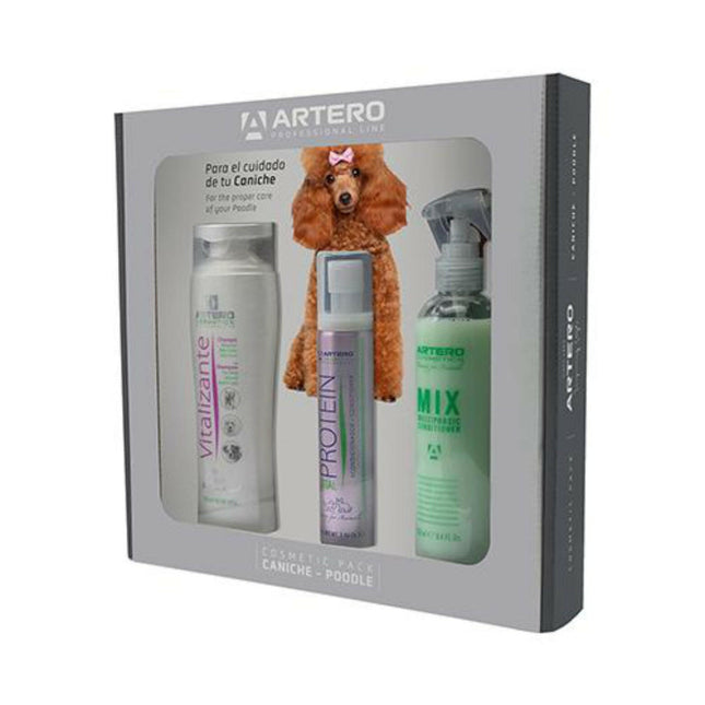 Artero Cosmetic Pack for Poodle - cosmetic set for dogs with curly and woolly fur.